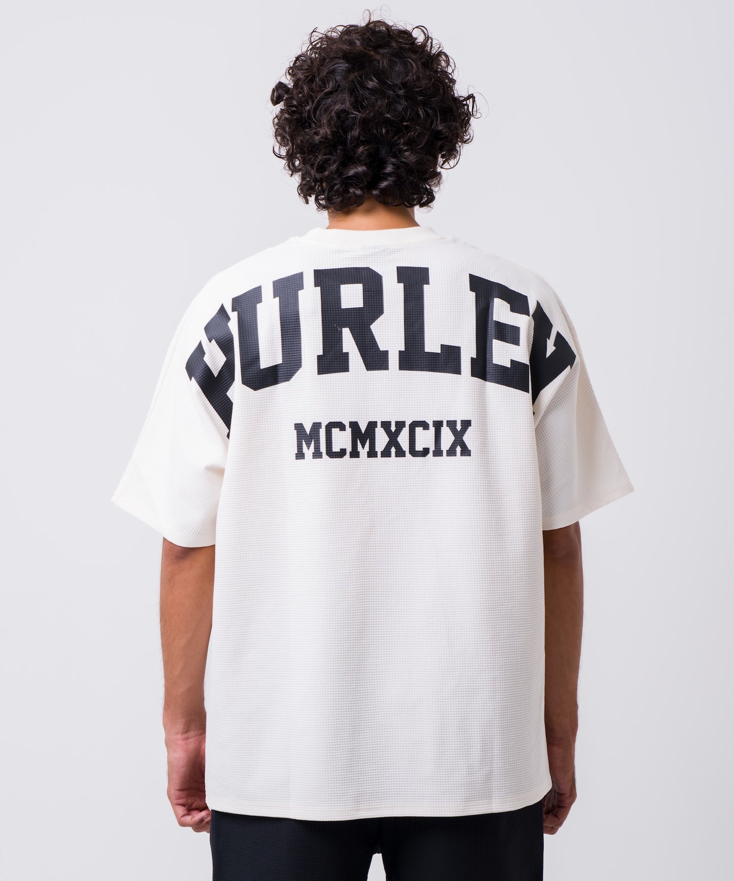 【NEW】THERMAL BACK ARC SHORT SLEEVE メンズ/Tシャツ/オーバーサイズフィット