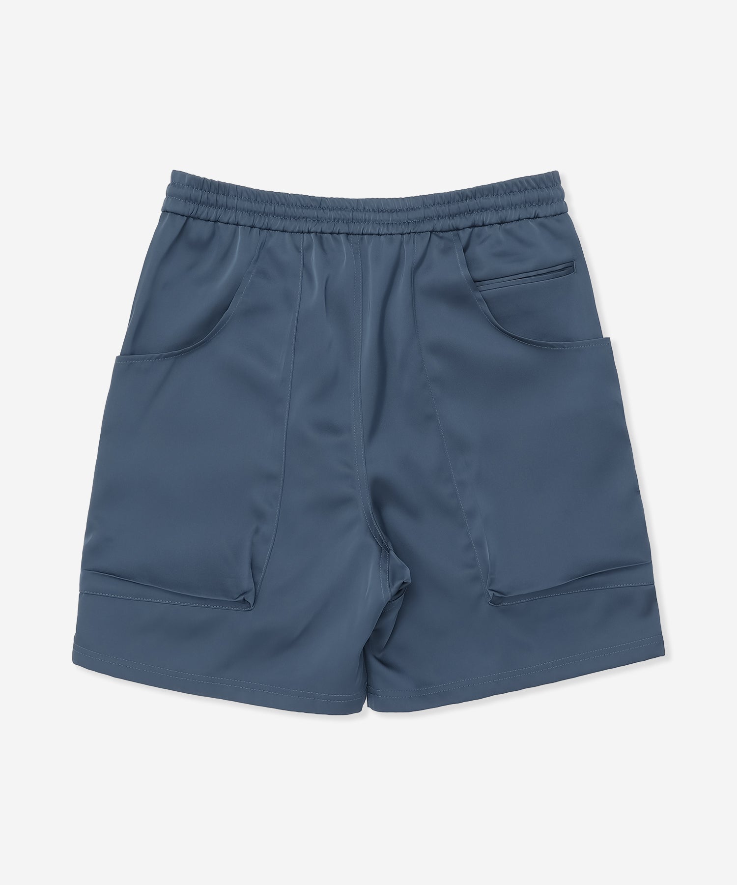 SATIN WOVEN OVERSIZED SHORTS メンズ/ハーフパンツ・短パン/オーバーサイズフィット