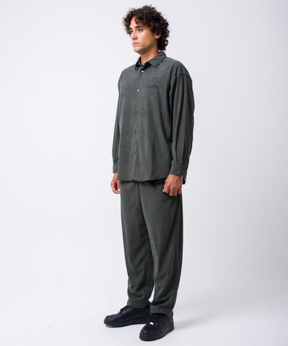 【NEW】CORDUROY OLD ENGLISH LOGO SHIRTS メンズ/シャツ/オーバーサイズフィット