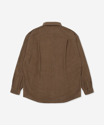 CORDUROY OLD ENGLISH LOGO SHIRTS メンズ/シャツ/オーバーサイズフィット