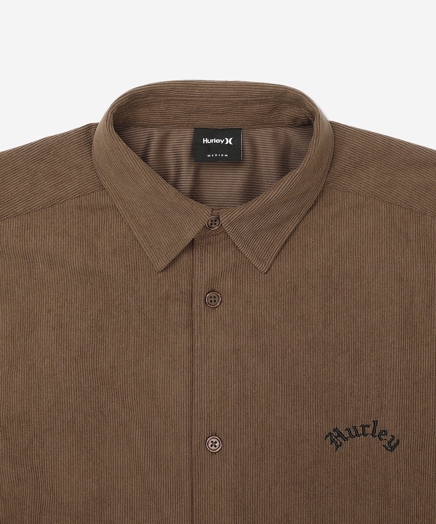 CORDUROY OLD ENGLISH LOGO SHIRTS メンズ/シャツ/オーバーサイズフィット