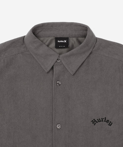 CORDUROY OLD ENGLISH LOGO SHIRTS メンズ/シャツ/オーバーサイズフィット