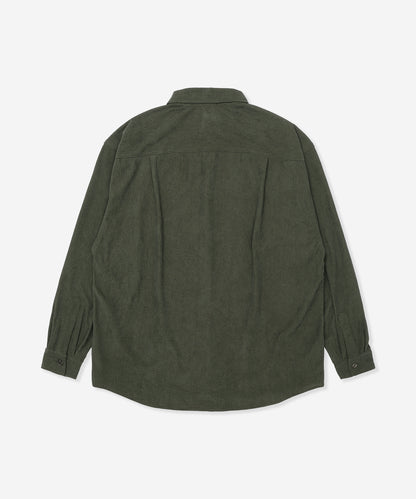 CORDUROY OLD ENGLISH LOGO SHIRTS メンズ/シャツ/オーバーサイズフィット
