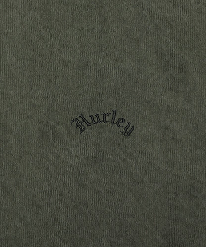 CORDUROY OLD ENGLISH LOGO SHIRTS メンズ/シャツ/オーバーサイズフィット