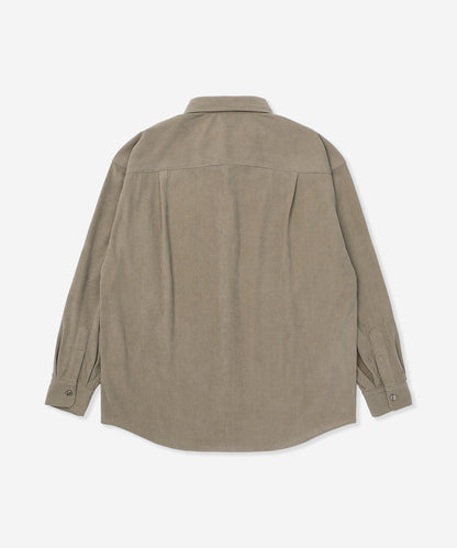 CORDUROY OLD ENGLISH LOGO SHIRTS メンズ/シャツ/オーバーサイズフィット