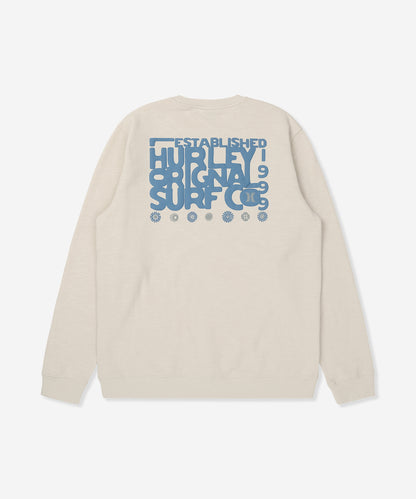 【NEW】SOLAR CYCLE  SLUB CREW メンズ/フリース・フーディー/レギュラーフィット