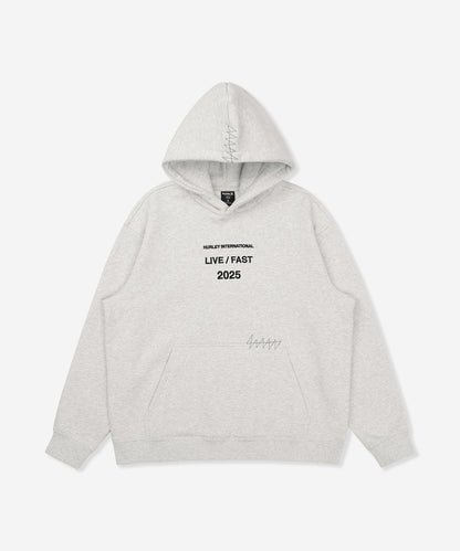 LIVE FAST PULLOVER メンズ/フリース・フーディー