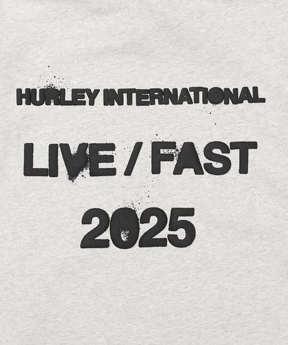 LIVE FAST PULLOVER メンズ/フリース・フーディー