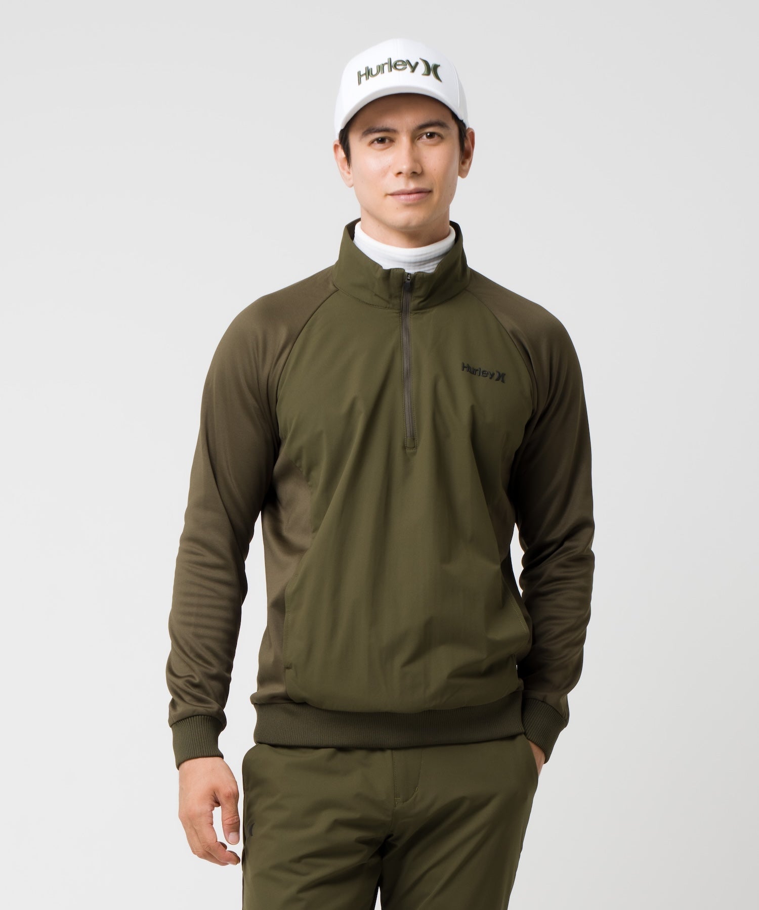 【NEW】PHANTOM HYBRID HALF ZIP JACKET メンズ/アウター・ジャケット/レギュラーフィット