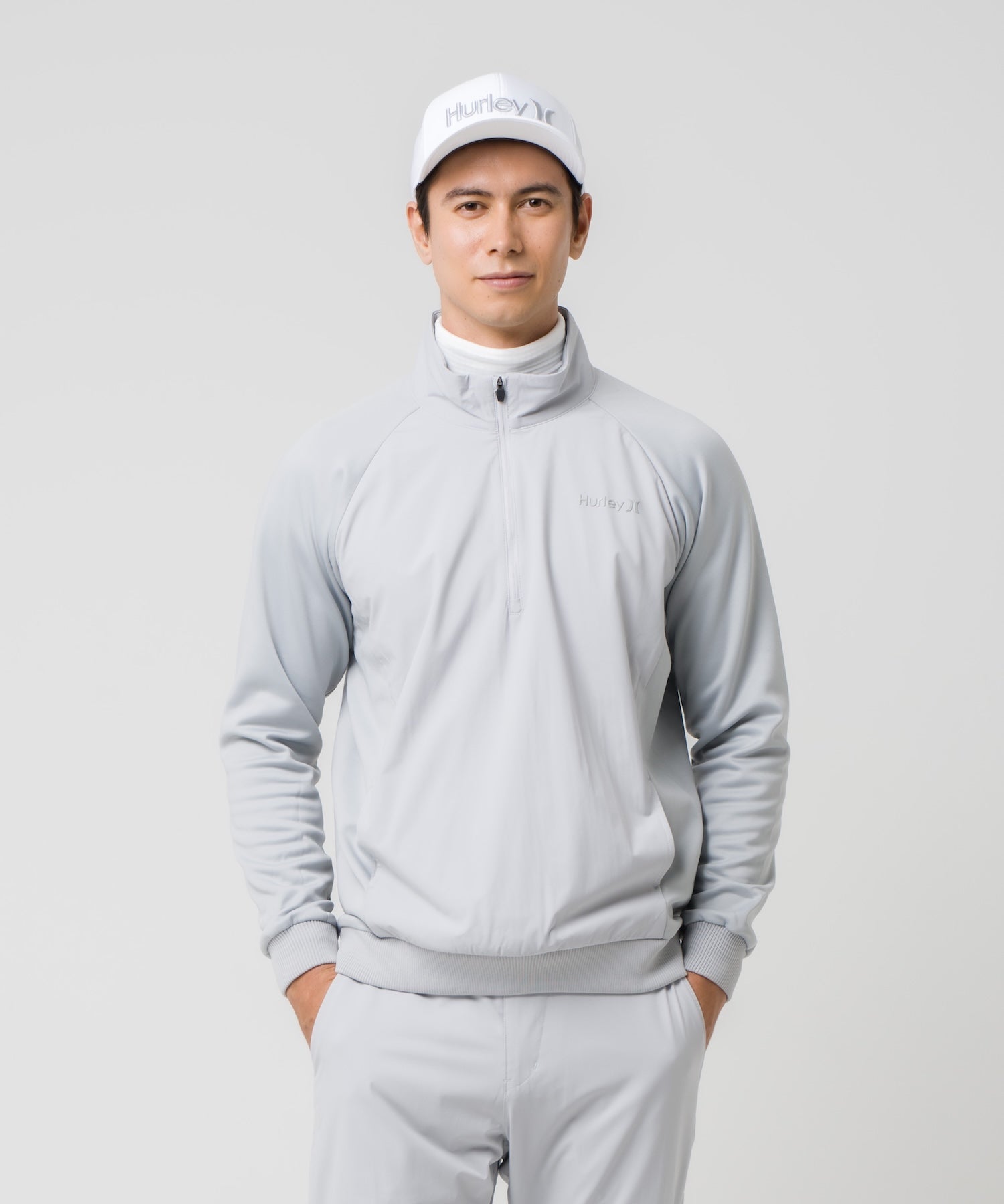 【NEW】PHANTOM HYBRID HALF ZIP JACKET メンズ/アウター・ジャケット/レギュラーフィット