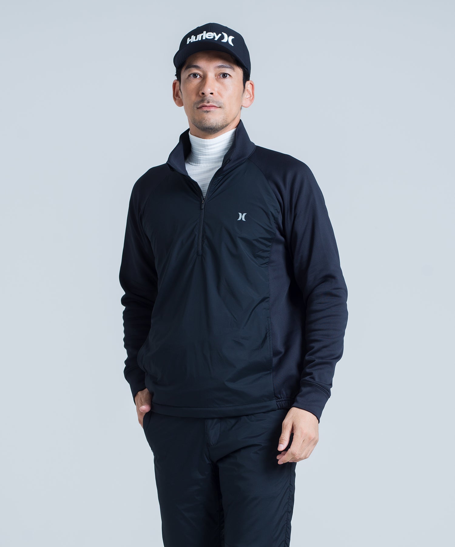 MENS PHANTOM HYBRID 1/2 ZIP JACKET メンズ/アウター・ジャケット