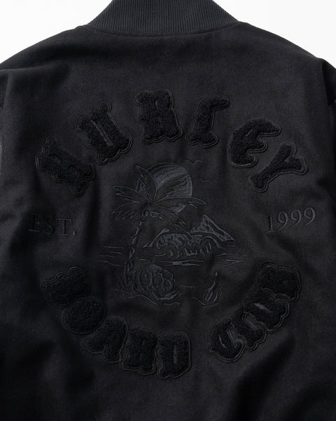 MENS HURLEY LOGO VARSITY JACKET メンズ/ジャケット