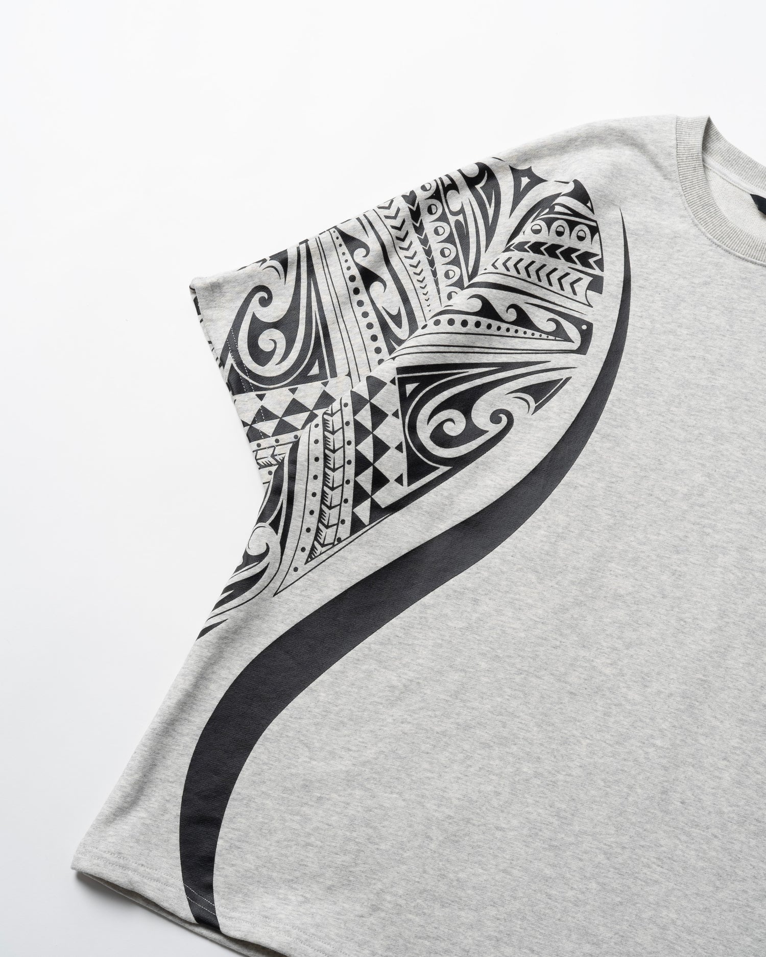 MENS TERRY OVERSIZED TRIBAL ICON SHORT SLEEVE メンズ/スウェット