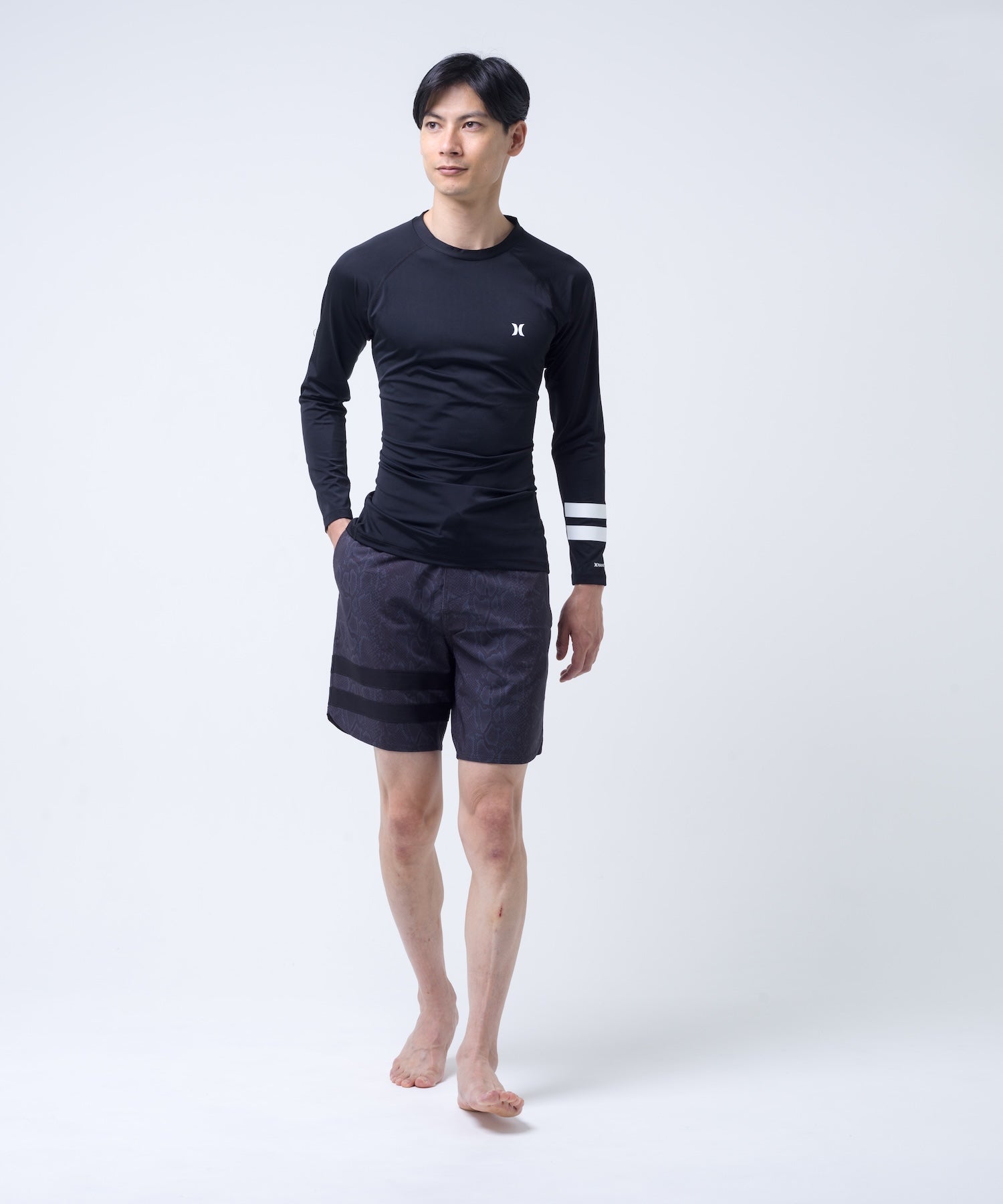 PHANTOM RASH BLOCK PARTY COMPRESSION LONGSLEEVE メンズ/ラッシュガード/コンプレッションフィット