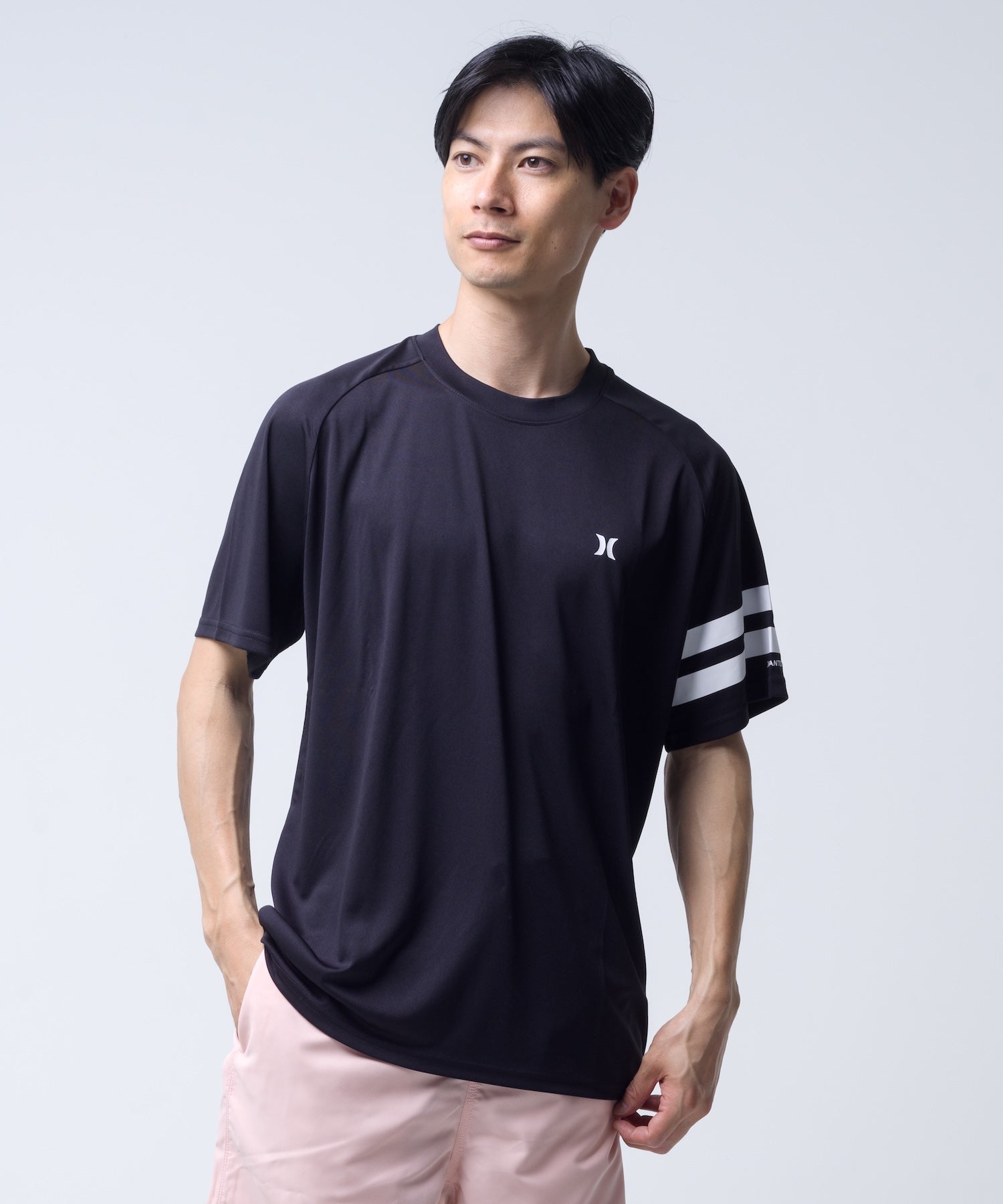 PHANTOM RASH ICON BLOCK PARTY SHORTSLEEVE TEE メンズ/ラッシュガード/レギュラーフィット
