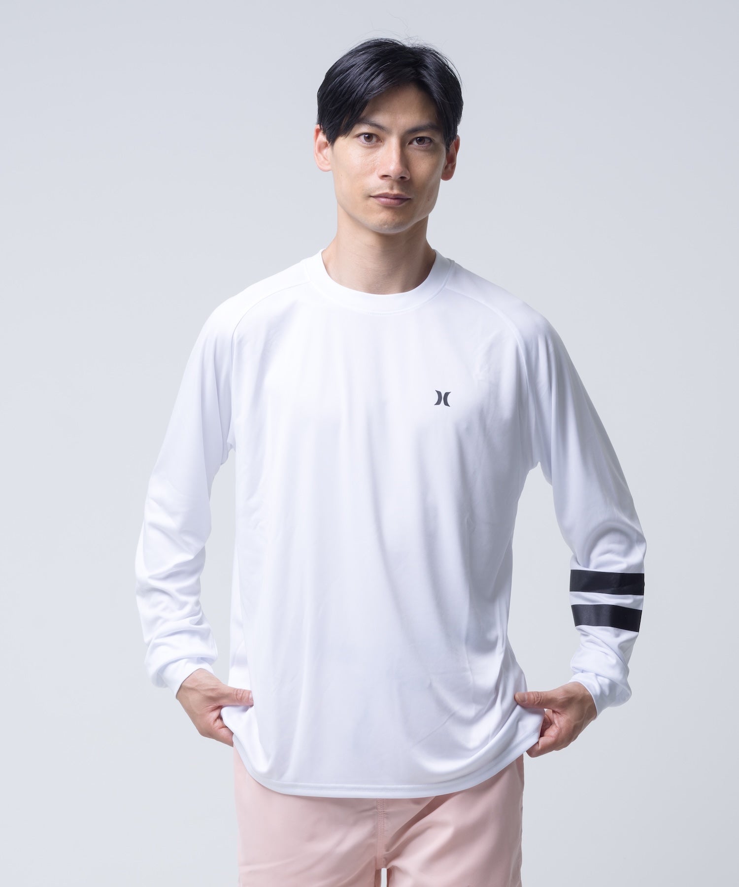 PHANTOM RASH ICON BLOCK PARTY LONGSLEEVE TEE メンズ/ラッシュガード/レギュラーフィット