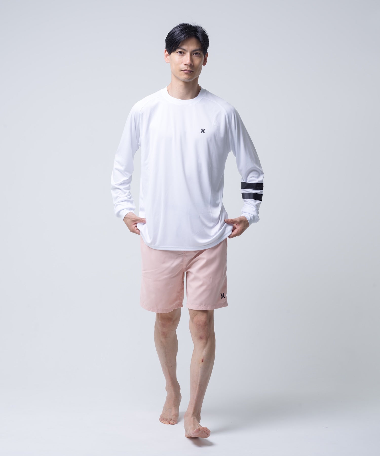 PHANTOM RASH ICON BLOCK PARTY LONGSLEEVE TEE メンズ/ラッシュガード/レギュラーフィット