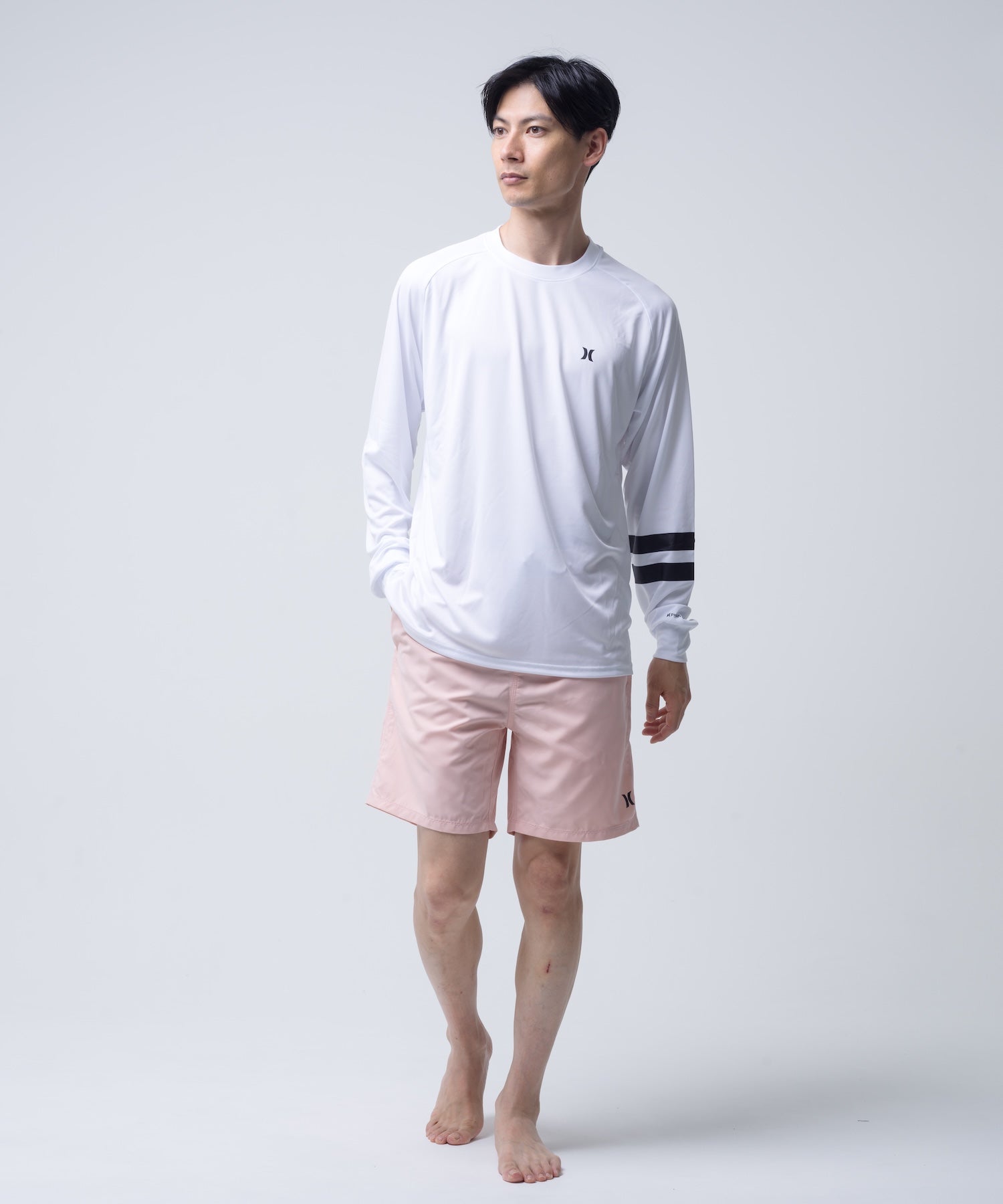 PHANTOM RASH ICON BLOCK PARTY LONGSLEEVE TEE メンズ/ラッシュガード/レギュラーフィット