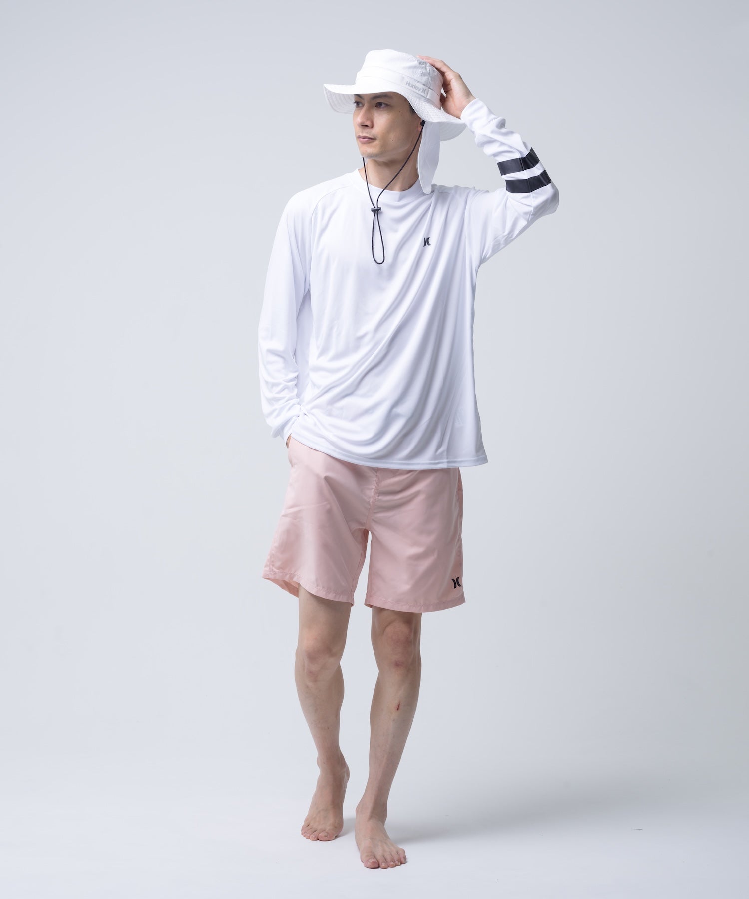 PHANTOM RASH ICON BLOCK PARTY LONGSLEEVE TEE メンズ/ラッシュガード/レギュラーフィット