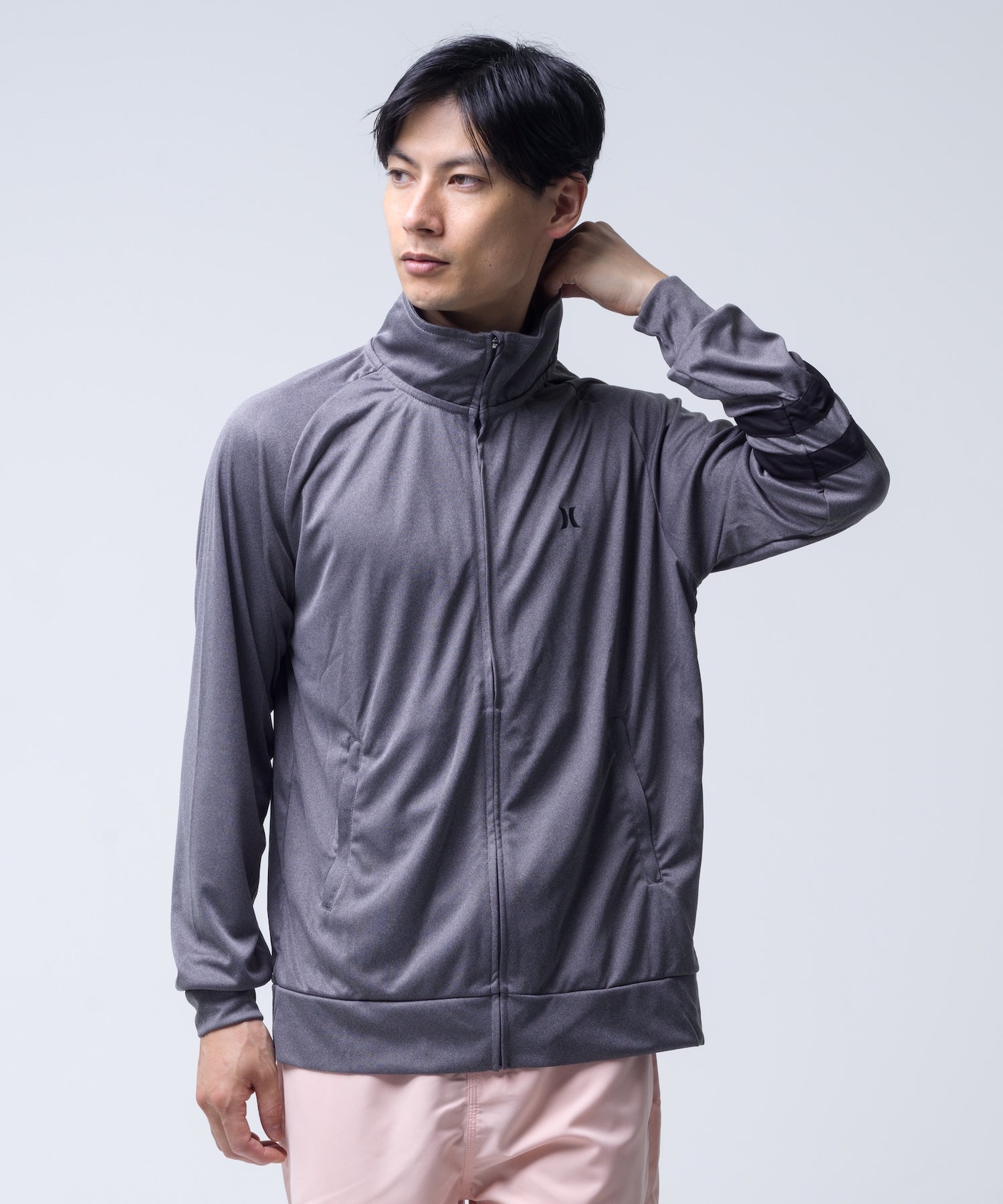 PHANTOM RASH ICON BLOCK PARTY FULL ZIP JACKET メンズ/ラッシュガード/レギュラーフィット