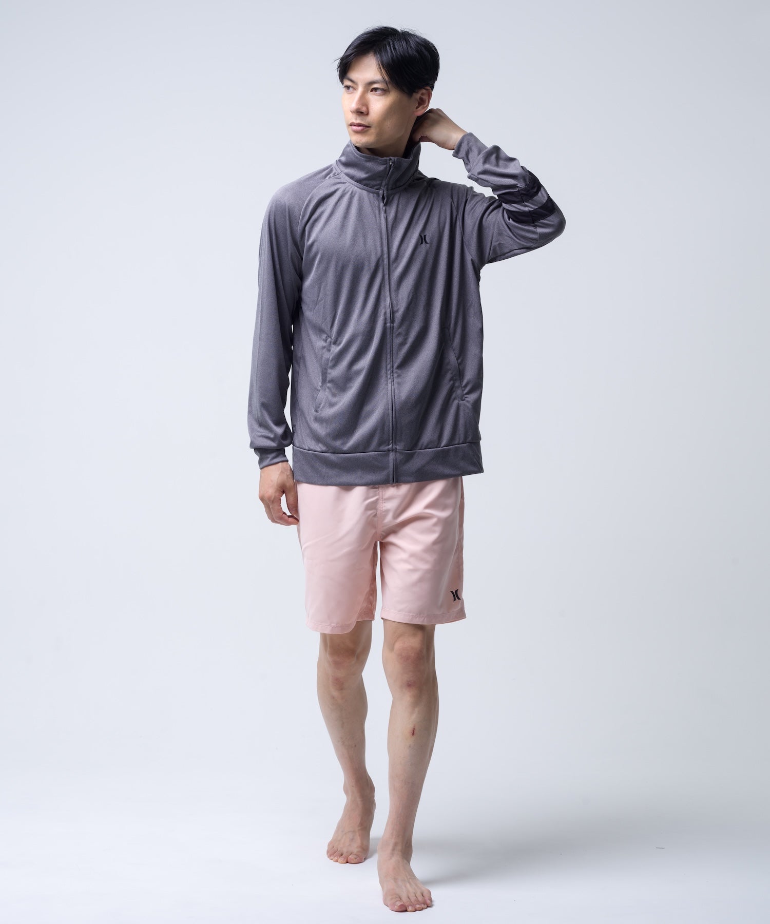 PHANTOM RASH ICON BLOCK PARTY FULL ZIP JACKET メンズ/ラッシュガード/レギュラーフィット