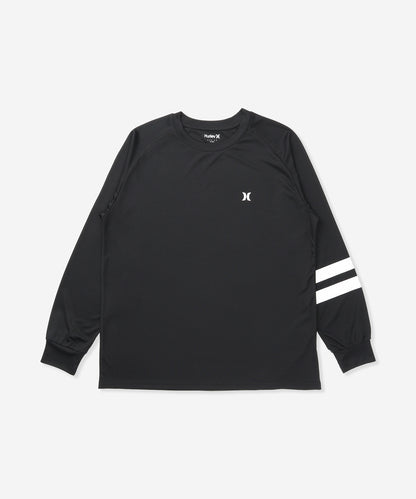 【NEW】ラッシュ アイコン ブロックパーティ ロングスリーブ Tシャツ (メンズ/ラッシュガード/レギュラーフィット)