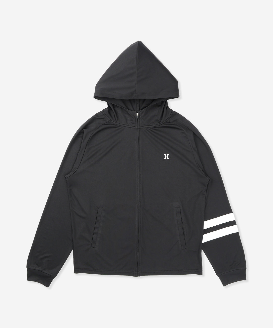 【NEW】ラッシュ アイコン ブロックパーティ ジップアップ フーディ (メンズ/ラッシュガード/レギュラーフィット)