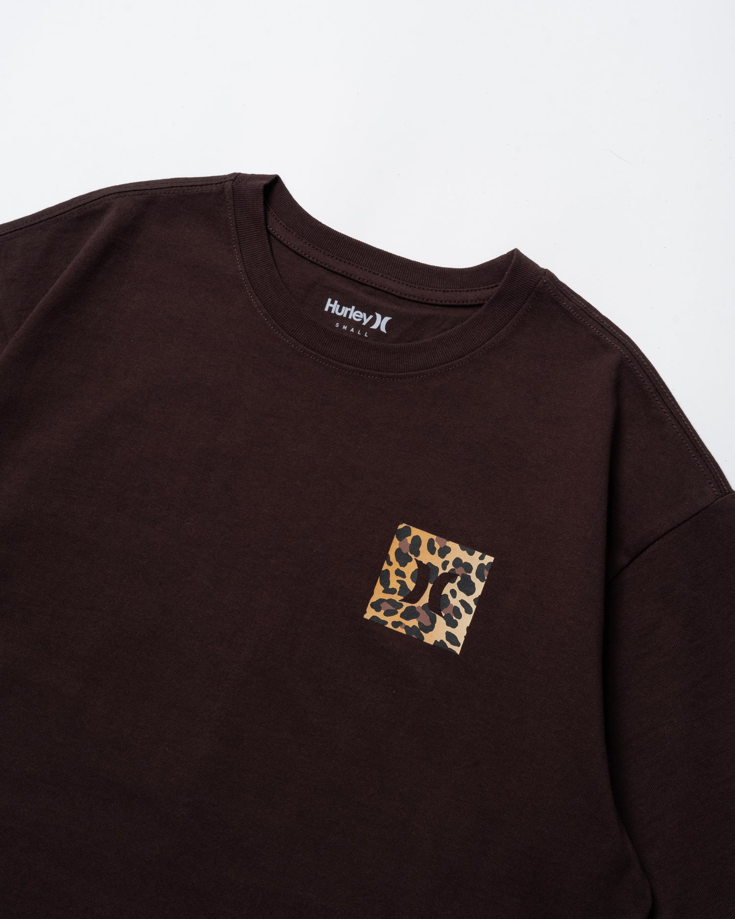 MENS OVERSIZED LEOPARD BIG LOGO SHORT SLEEVE TEE メンズ/Tシャツ