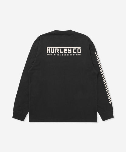 HURLEY DEPT LONG SLEEVE メンズ/ロンT/オーバーサイズフィット