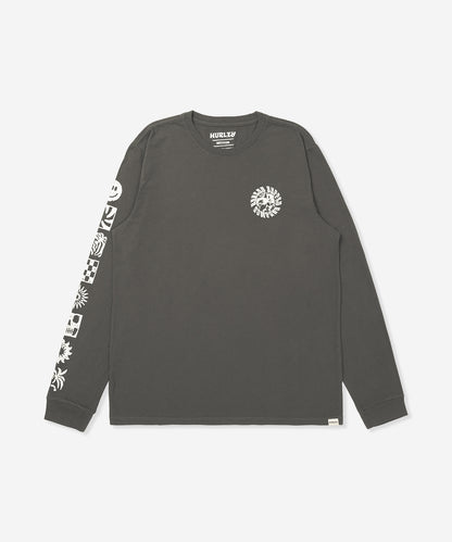 SKULL MANDALA LONG SLEEVE メンズ/ロンT/レギュラーフィット