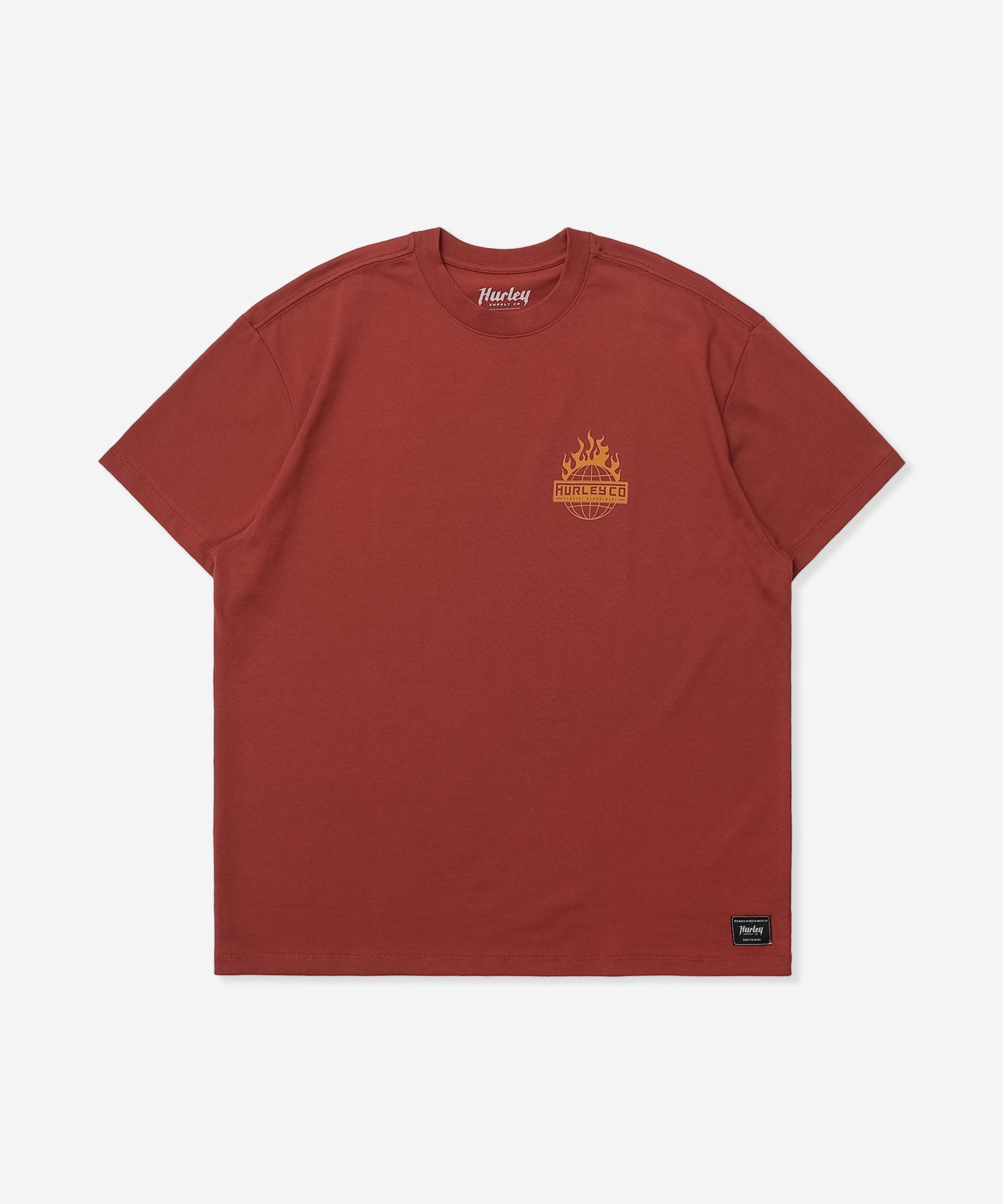 GLOBAL FIRE SHORT SLEEVE メンズ/Tシャツ/オーバーサイズフィット