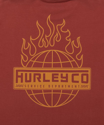 GLOBAL FIRE SHORT SLEEVE メンズ/Tシャツ/オーバーサイズフィット