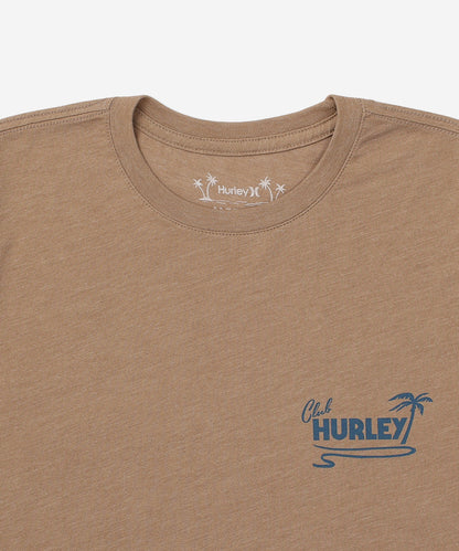 CLUB HURLEY SHORT SLEEVE メンズ/Tシャツ/レギュラーフィット