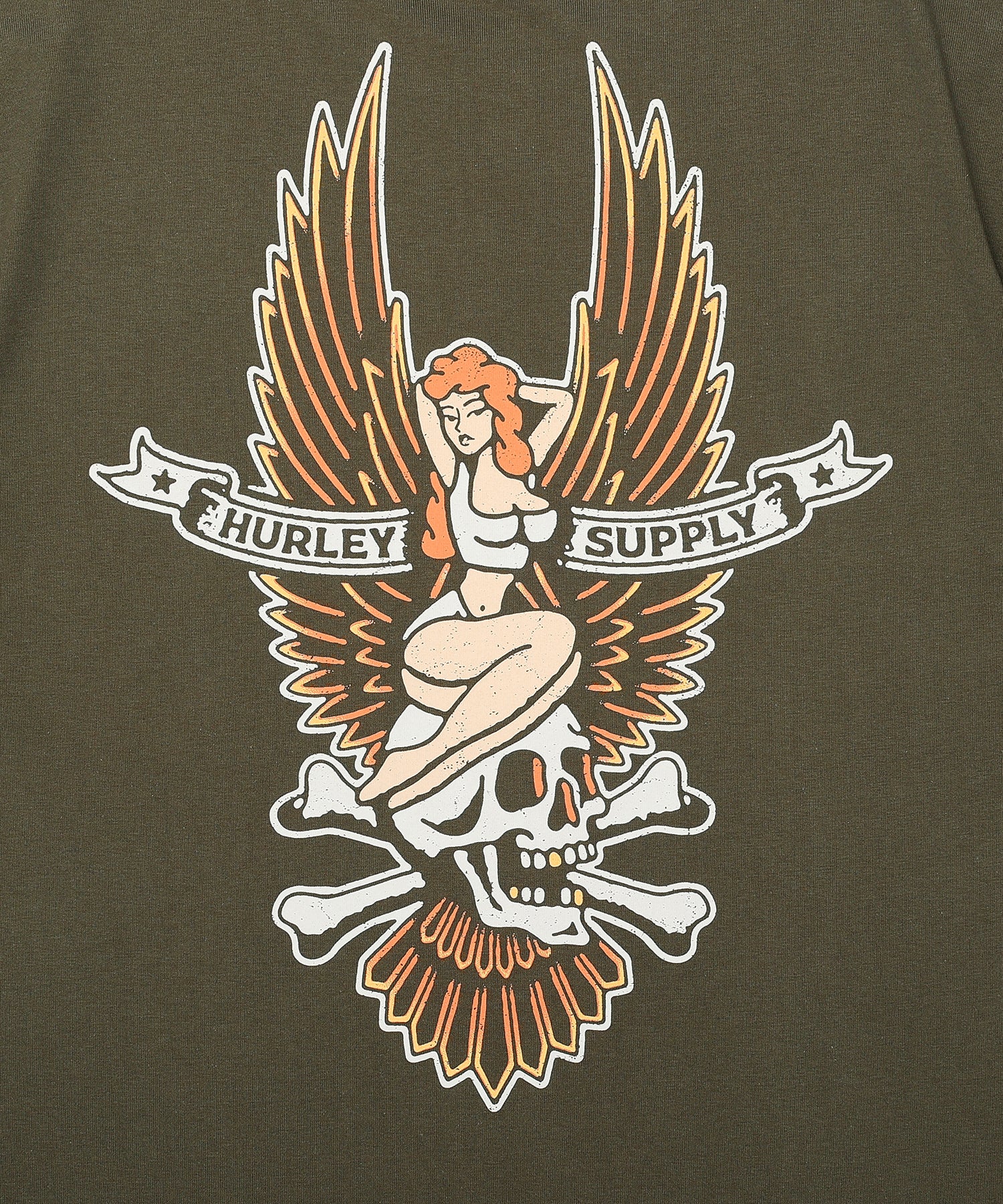 【NEW】PIN-UP SHORT SLEEVE メンズ/Tシャツ/オーバーサイズフィット