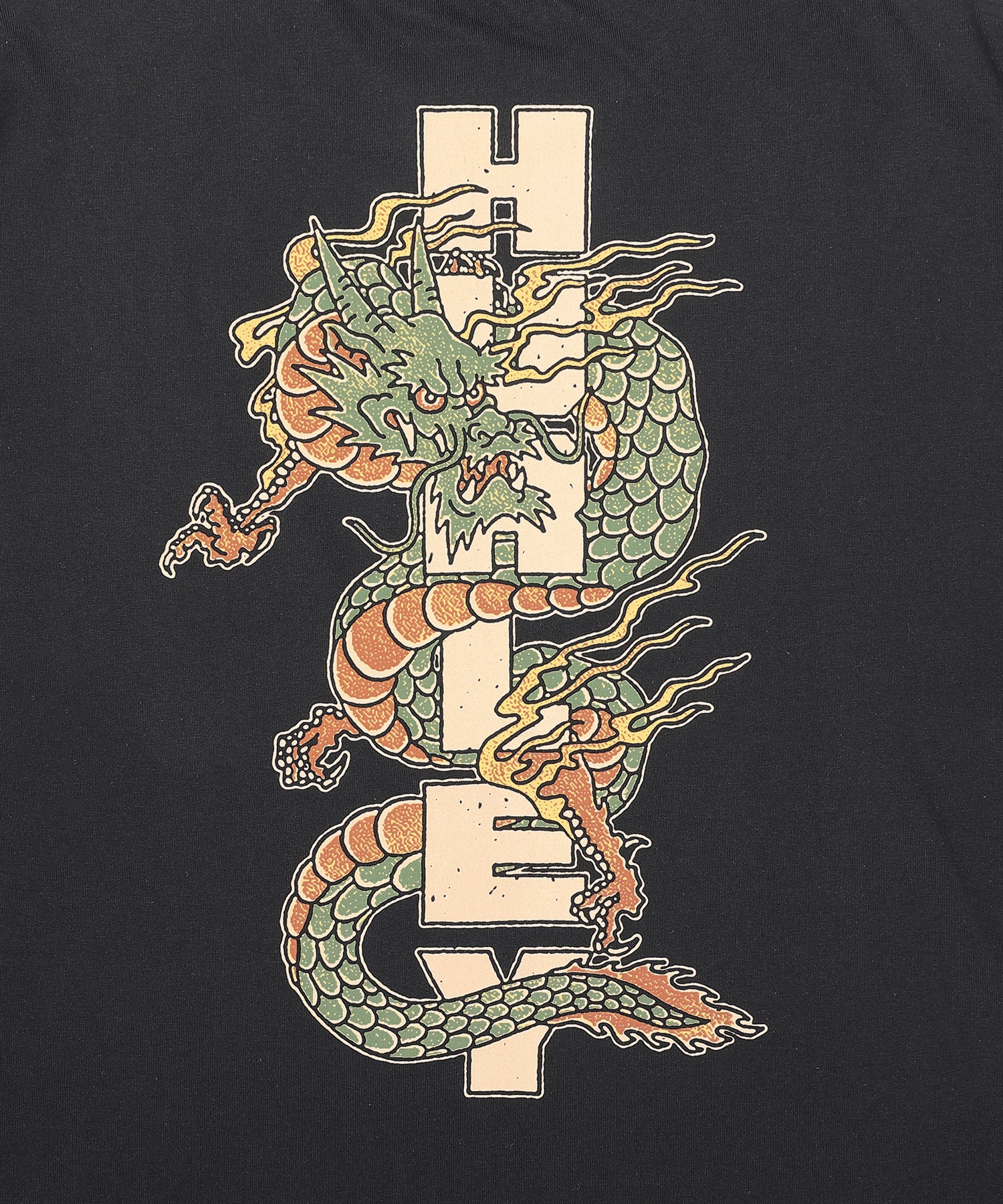 【NEW】DRAGON SHORT SLEEVE メンズ/Tシャツ/オーバーサイズフィット