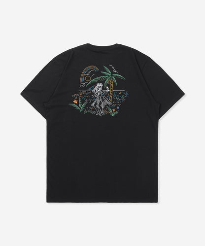 【NEW】HULA IN PARADISE SHORT SLEEVE メンズ/Tシャツ/レギュラーフィット
