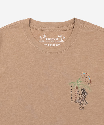 【NEW】HULA IN PARADISE SHORT SLEEVE メンズ/Tシャツ/レギュラーフィット