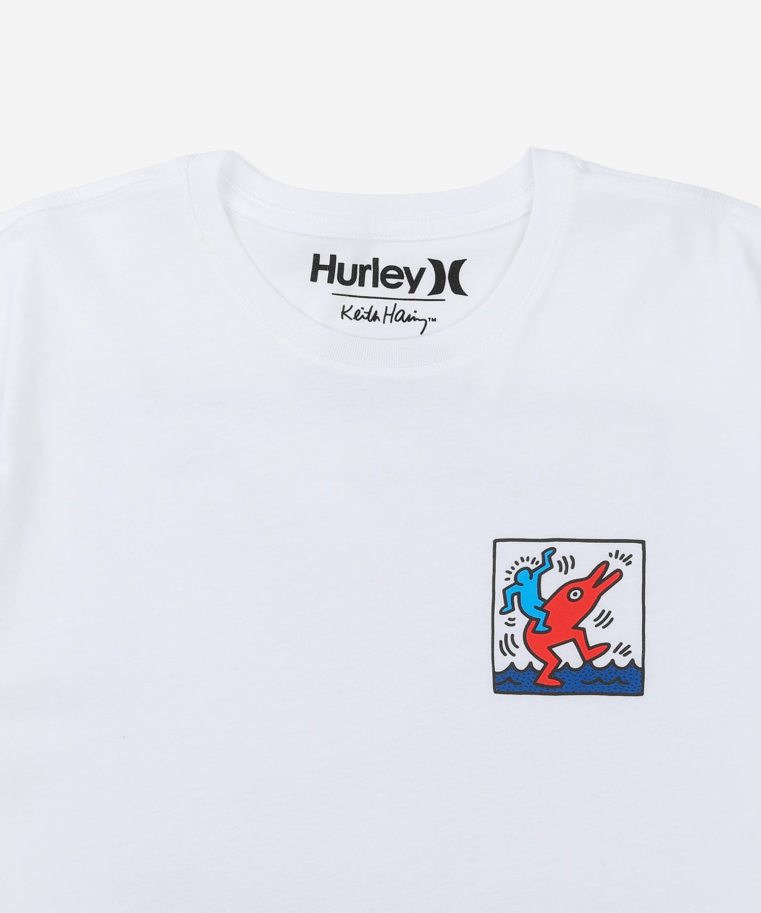 【NEW】キース・ヘリング ドルフィンライド ショートスリーブ Tシャツ (メンズ/Tシャツ/レギュラーフィット)