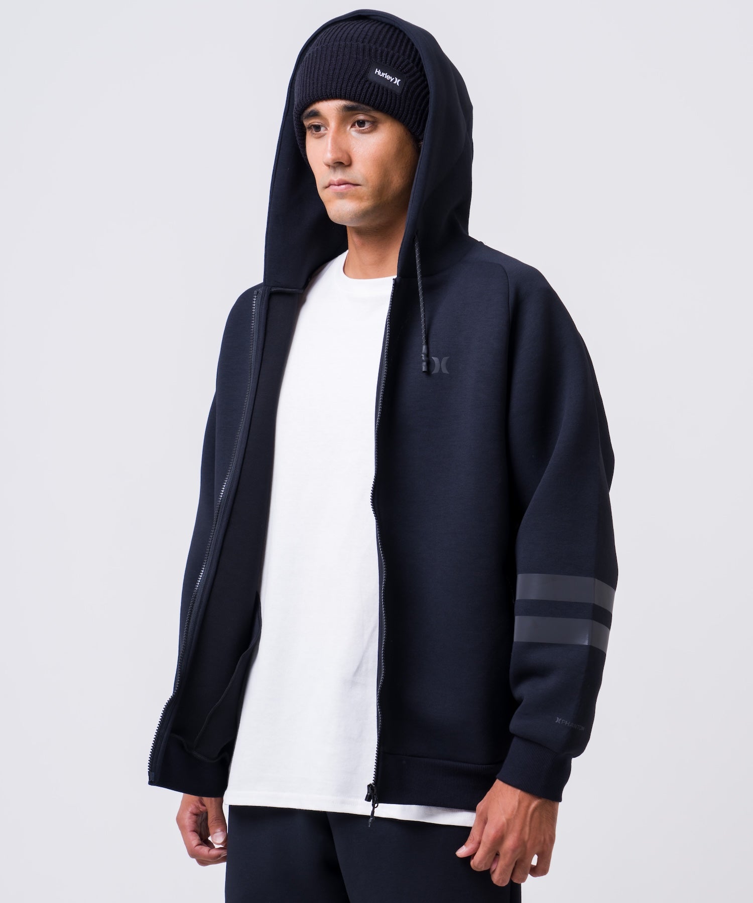 【NEW】PHANTOM SWEAT BLOCK PARTY FULL ZIP HOODIE メンズ/フリース・フーディー/オーバーサイズフィット