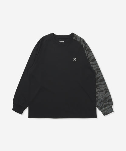 【NEW】PHANTOM プリンテッド オーバーサイズ ロングスリーブ Tシャツ (メンズ/ロンT/オーバーサイズフィット)