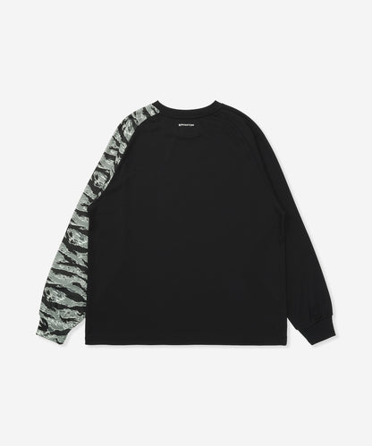 【NEW】PHANTOM プリンテッド オーバーサイズ ロングスリーブ Tシャツ (メンズ/ロンT/オーバーサイズフィット)