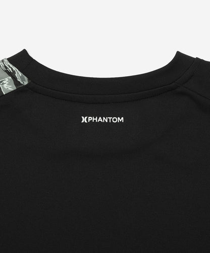 【NEW】PHANTOM プリンテッド オーバーサイズ ロングスリーブ Tシャツ (メンズ/ロンT/オーバーサイズフィット)