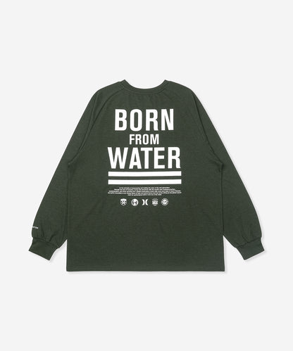 PHANTOM BORN FROM WATER OVERSIZED LONGSLEEVE TEE メンズ/ロンT/オーバーサイズフィット