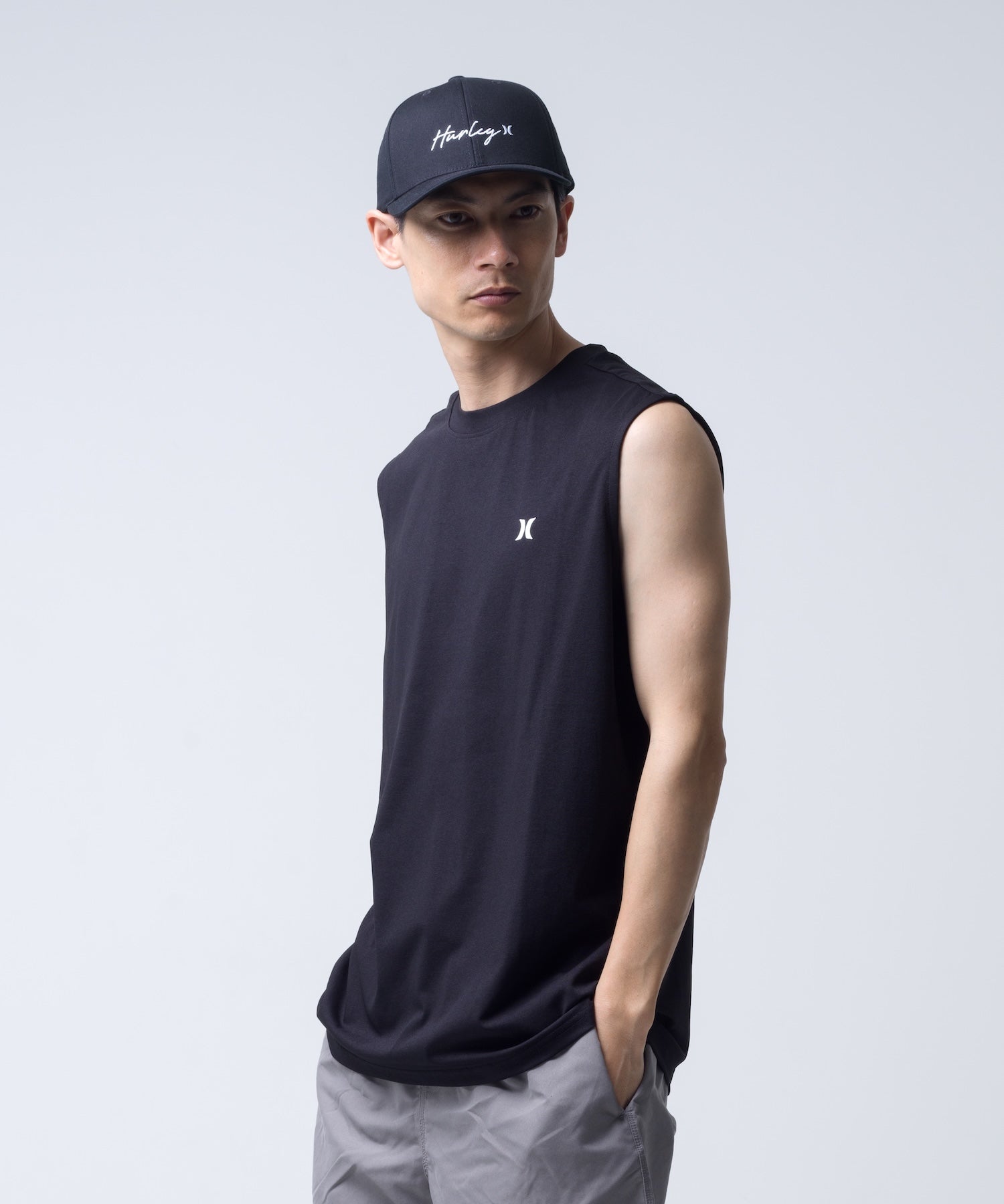 PHANTOM ICON OVERSIZED SLEEVELESS メンズ/タンクトップ・ノースリーブ/ラッシュガード/オーバーサイズフィット