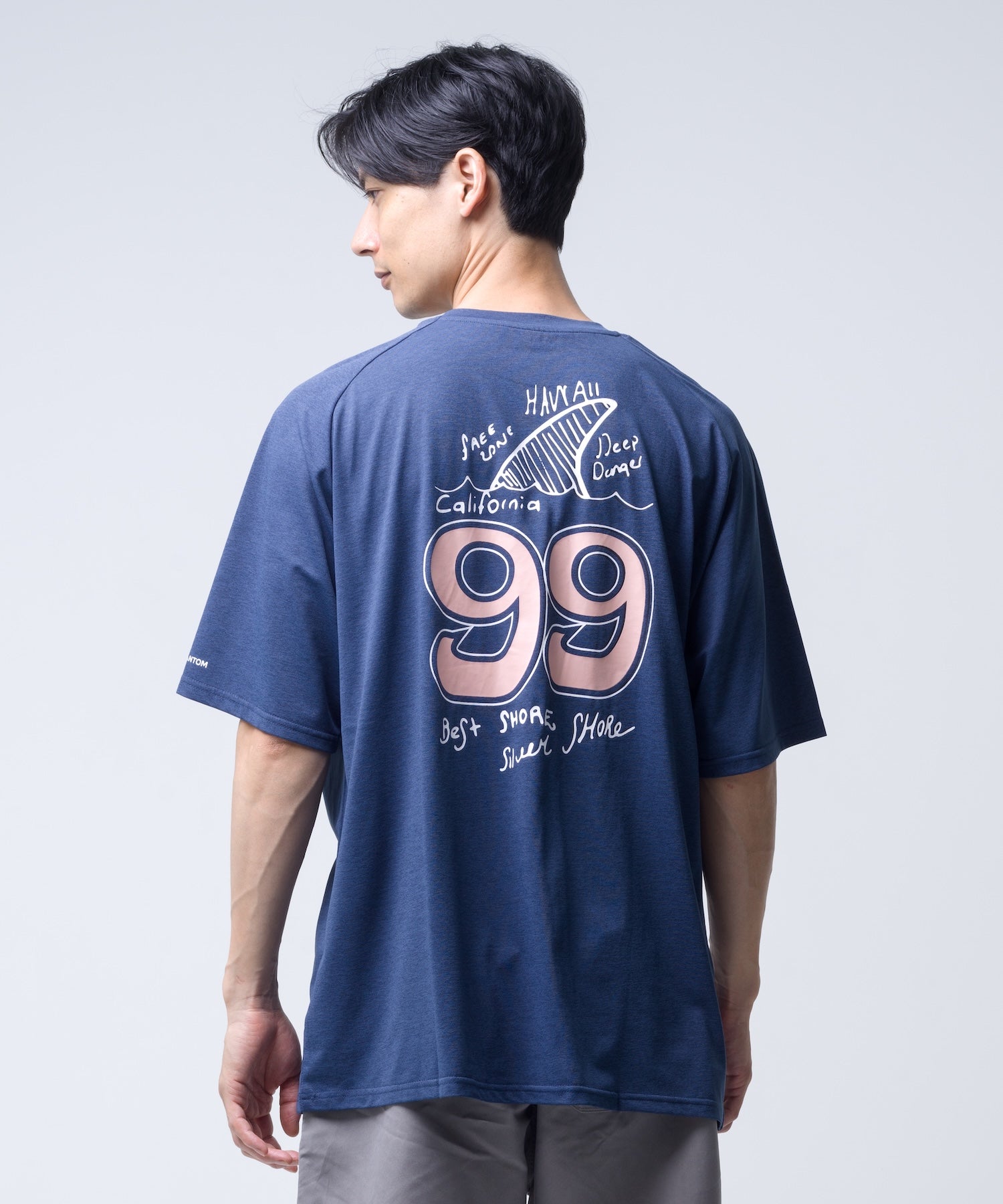 PHANTOM NUMBER 99 OVERSIZED SHORTSLEEVE T メンズ/Tシャツ/ラッシュガード/オーバーサイズフィット
