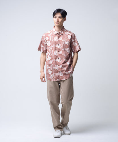 ONE AND ONLY LIDO STRETCH SHORTSLEEVE メンズ/シャツ