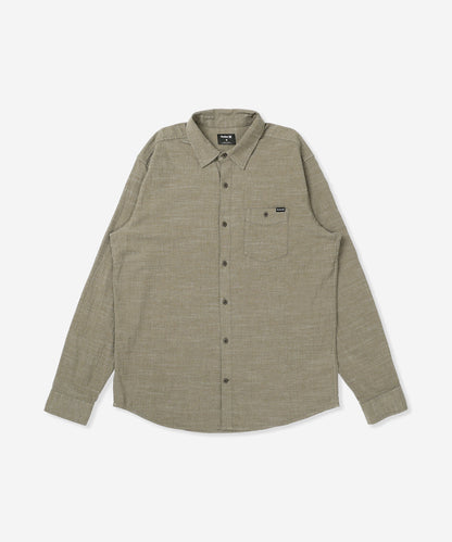 【NEW】ONE AND ONLY SLUB LONG SLEEVE メンズ/シャツ/レギュラーフィット