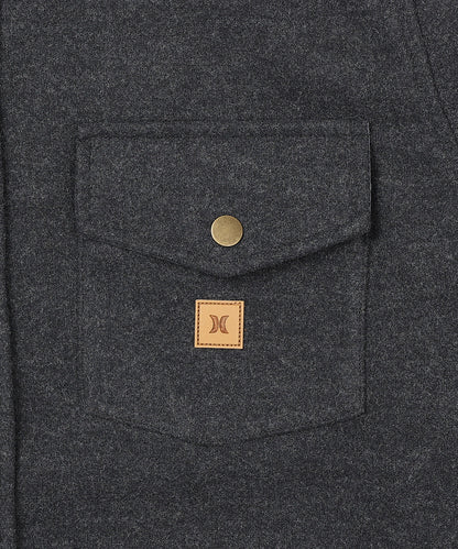 【NEW】SANTA CRUZ SOLID FLANNEL LONG SLEEVE メンズ/シャツ/レギュラーフィット