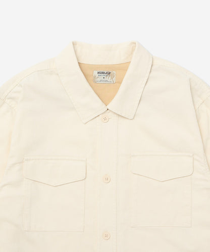 LIDO CORD OVERSHIRT LONG SLEEVE メンズ/シャツ/オーバーサイズフィット