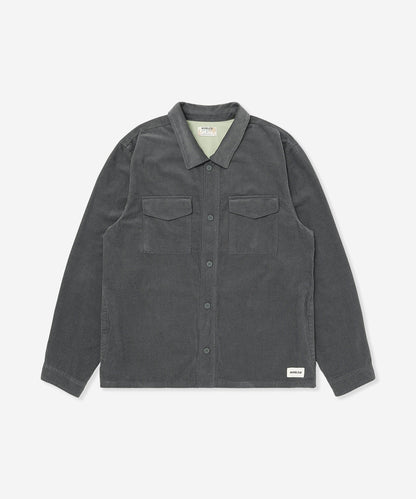 LIDO CORD OVERSHIRT LONG SLEEVE メンズ/シャツ/オーバーサイズフィット